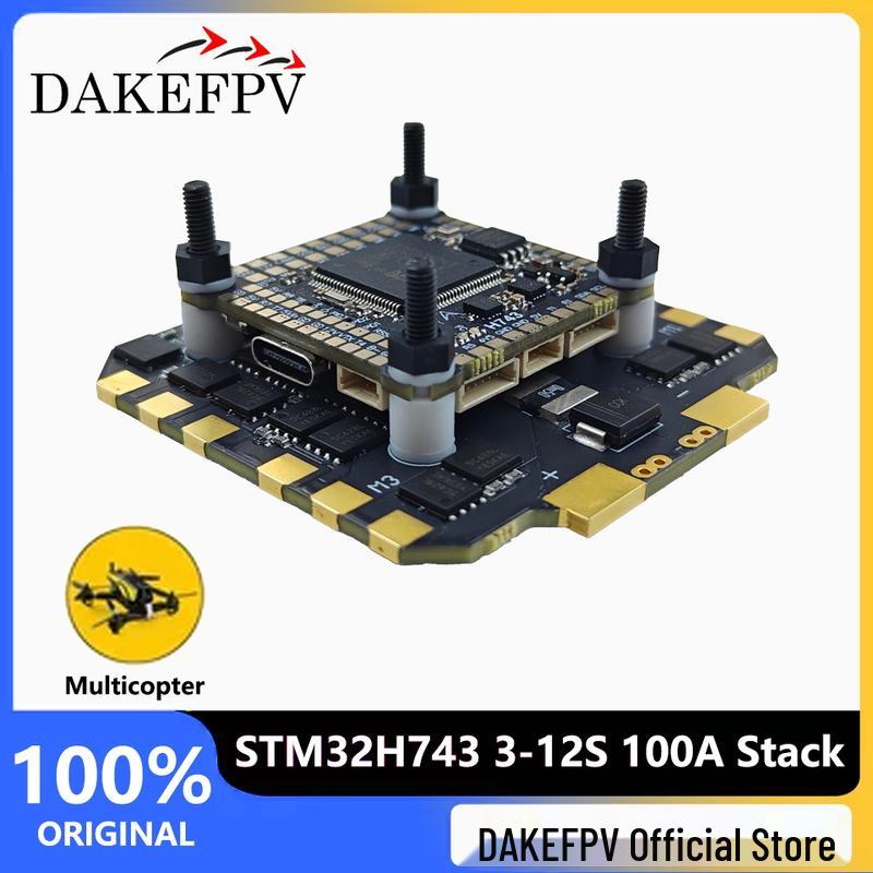 DAKEFPV H743+QH80 FPV Flight Stack