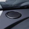 Dashboard Speaker Air AC Outlet Vent Ring Frame Cover Trim For Mazda 2 Demio & CX-3 2015 - 2025 Matte / Carbon Fiber Accessories