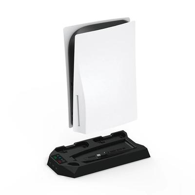 Podstawa wentylowana dok chłodnicy Sprawdź ładowarkę do Sony PS5 / PS5 Slim PlayStation 5 PS Play Console Station Support Game Stand Game Aids