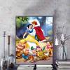 Diamond Painting Snow White and The Seven Dwarfs Illustration DIY 5D Mosaic Embroidery Hobby Gift Home Decoration