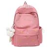 Schoolbag Summer New Ins Small Fresh Polka Dot Sweet Girl Travel Mini Backpack High Value Literary and Artistic Fan Girls Backpack