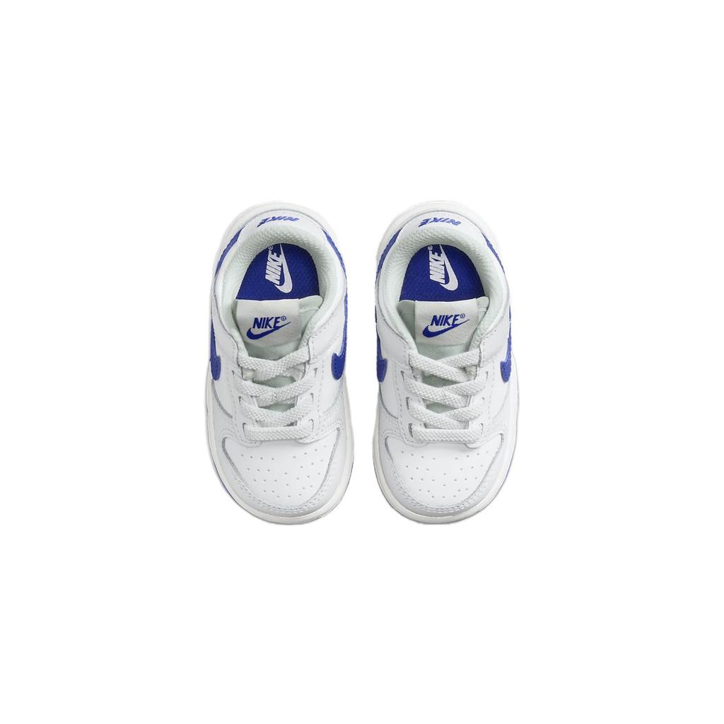 (TD) Nike Dunk Low 'Summit White Hyper Royal' Baby DH9761-105
