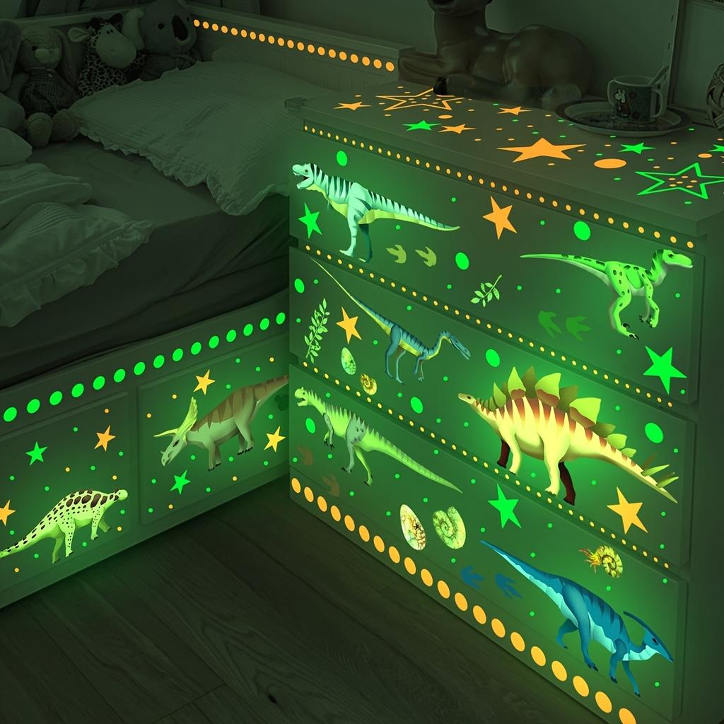 Light Up Your Room with These Colorful Dinosaur Wall Stickers,Kids Home Decor
