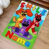 Custom Personalization Smiling Critters Print Area Rug - Soft, Washable Non-Slip Indoor Mat,Living Room,Home&Office Decorative Rug
