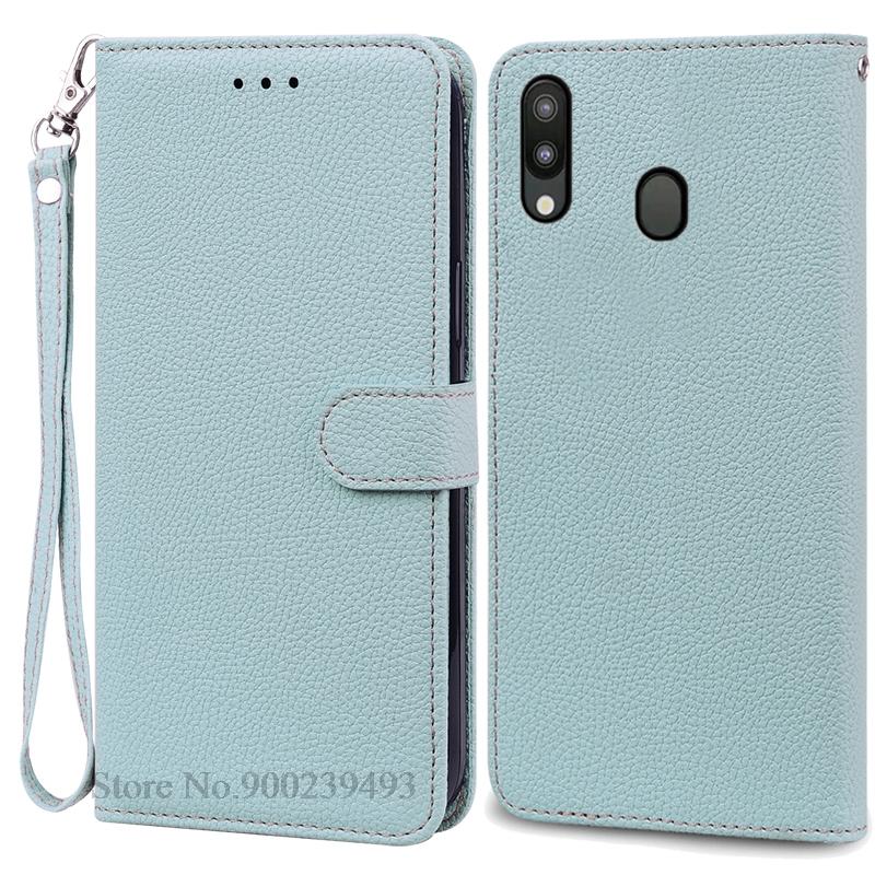 For Samsung Galaxy M20 Case SM-M205F SM-M205FN SM-M205G SM-M205M SM-M205N For Samsung M20 M 20 Flip Leather Wallet Phone Cases