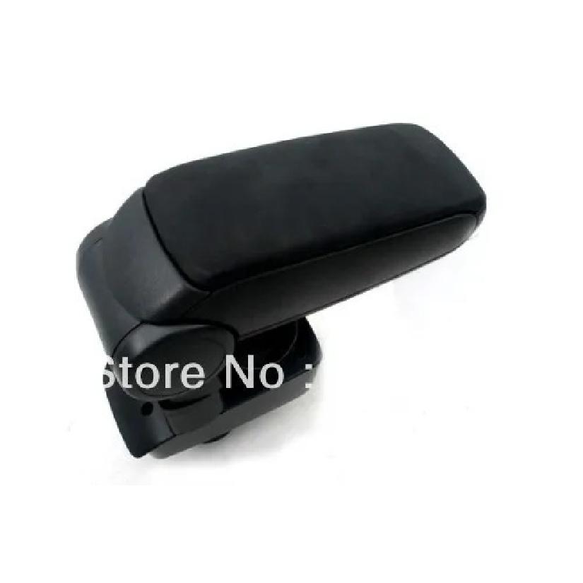 Center Console Armrest (Leatherette Black) For Ford Fiesta 2009-2012