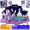 Blue Castle Magnetic Building Blocks - DIY Architecture Tiles for Kids