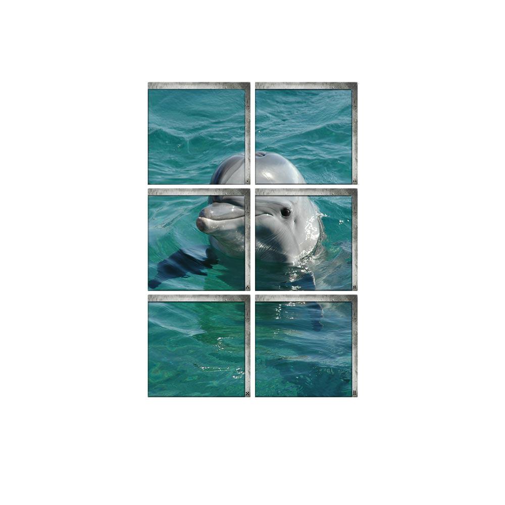 Creative 3D Bathroom Three-Dimensional Environmentally Friendly Wall Sticker Bathtub Self-Adhesive Non-Slip Sticker Children'S Bathtub Waterproof