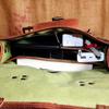 Men's Handmade Leather Vintage Laptop Messenger Briefcase Satchel Bag
