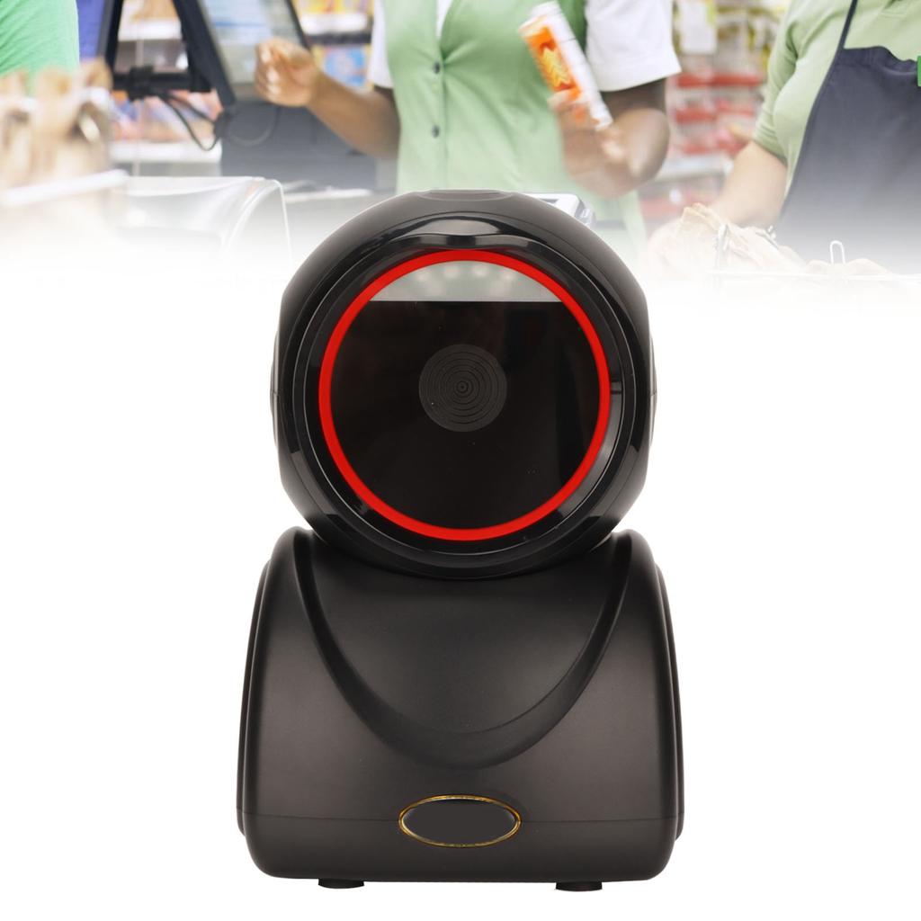 Desktop QR   Scanner High Accuracy Fast Decoding CMOS USB QR   Scanner for Shopping Malls Supermarkets