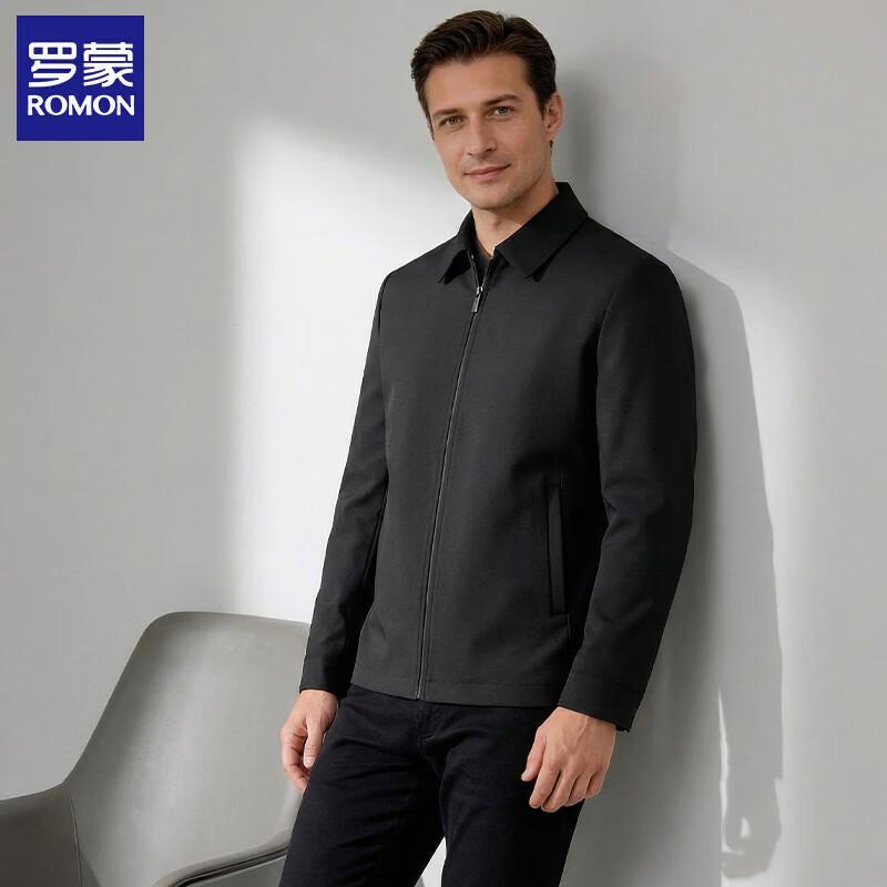 ROMON Men's Business Casual Iron-Free Jacket