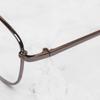 New Fashion Portable Metal Eyeglasses Frame Optical Glasses Square Glasses Spectacles