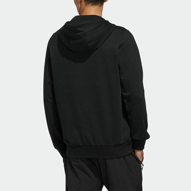 adidas Felpa con cappuccio grafica ricamata Uomo Top Nero FP7995