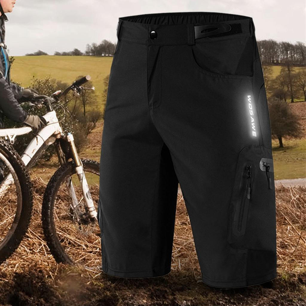 for Men, Mountain Road Bike Half Pant Outdoor Cycling Running Gym And