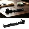 Kreatives Gothic-Geschenk Liegender Skelett Räucherstäbchenhalter, Totenkopf-Brenner, Räucherschale, Dunkles Schreibtischornament Ästhetischer Halter für Schreibtisch Teetisch Halloween