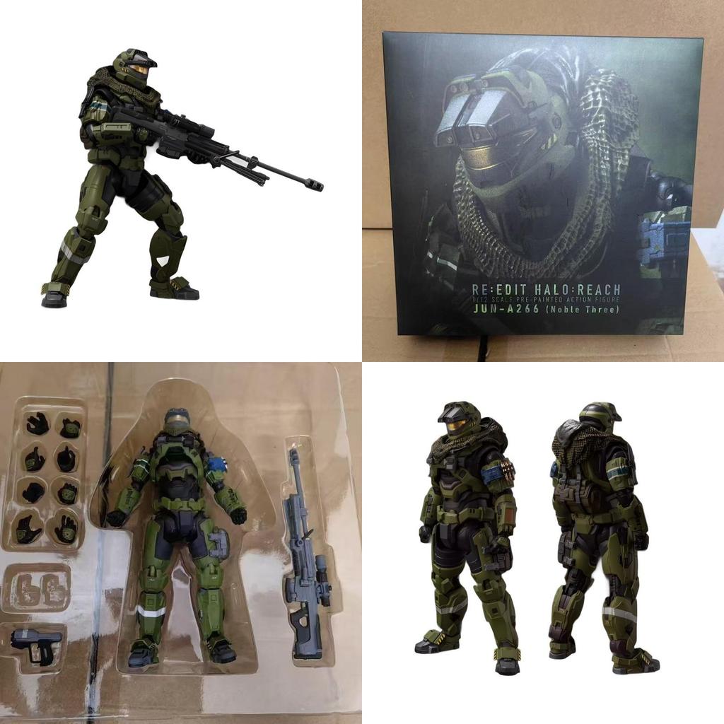 Halo Reach Chief Action Figure Pvc Collectible For Fans And Display