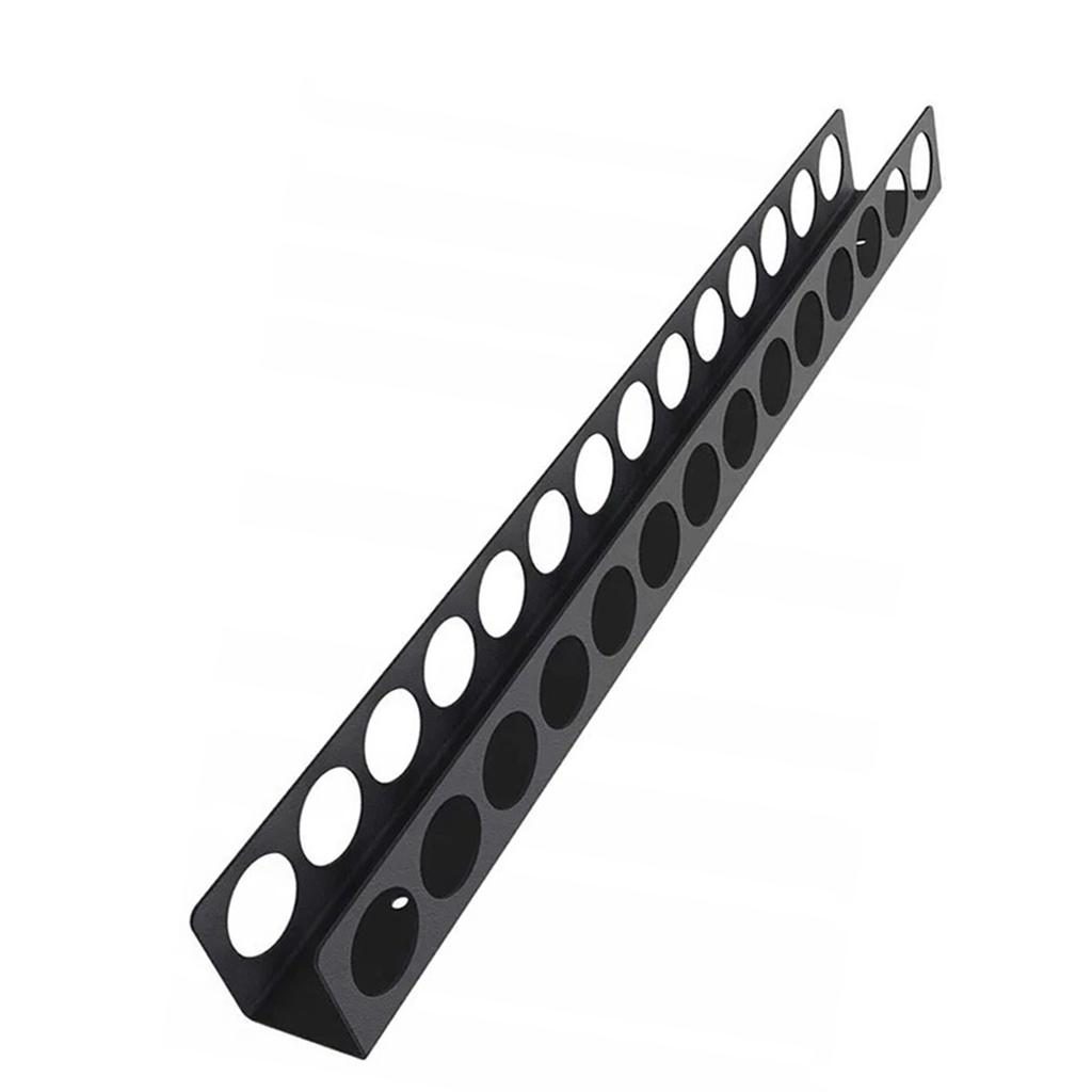 Wall Mounted Tool Organizers Storage Rack For Screwdrivers And Pliers Steel Workshop Storage Rack With 14 Holes