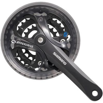 SHIMANO Front Chainwheel Black 48X38X28T 170mm Chain Guard Compatible with Chain Case Compatible BB Square Shaft EFCM361C888CL ACERA (MTB) FC-M361-L