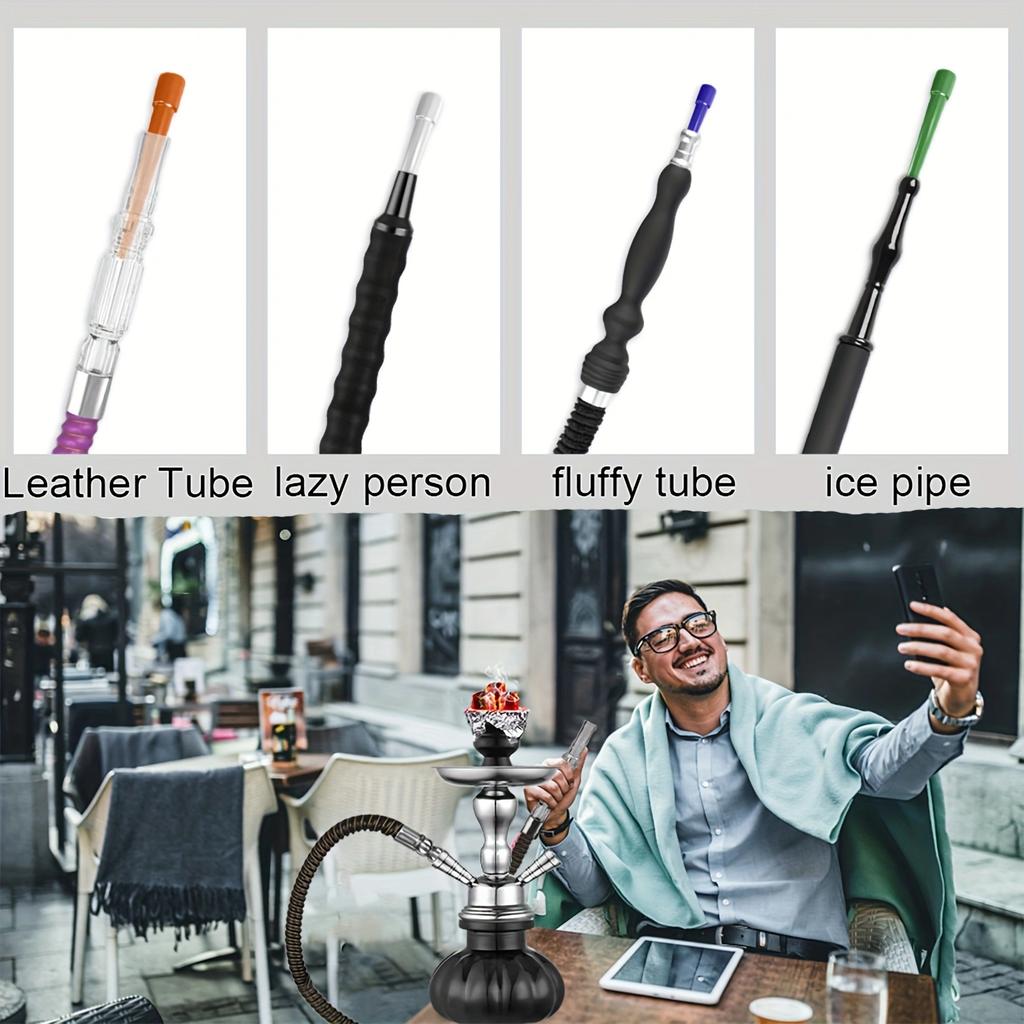 50pcs/100pcsColorful Disposable Hookah Mouth Tips, Multi-Color Universal Shisha Mouthpieces, Hygienic Anti-Cross Contamination Hookah Accessories