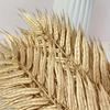 10pcs/5pcs Golden Willow Leaf Simulation Golden Leaves, Wedding Centerpieces, Bridal Showers, Parties, Garden Decor New Year