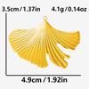 6pcs PVD Real Gold Plated Cherry Strawberry Flower Pendant Stainless Steel Charms For Jewelry Making Bulk Plant Charm Materials