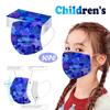 Children's Disposable Tie-dye Starry-sky Printed Mask Disposable Face Mask Ear Loop Mask 50PCS