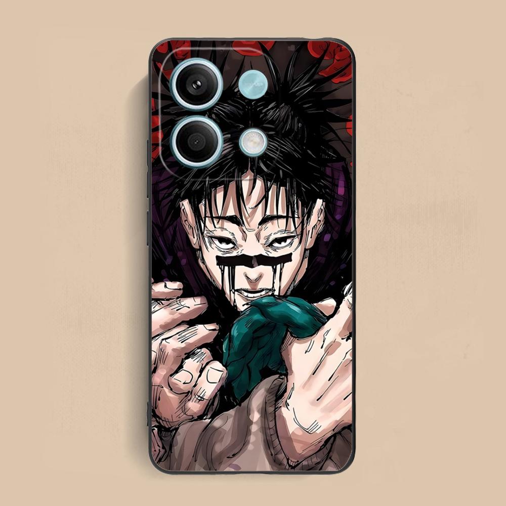 Jujutsu Kaisen Choso Handyhülle für Xiaomi Redmi Note 14 13 12 11 S Pro Plus 4G 5G Bunte Druckabdeckung Hülle Hübsch