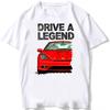 Drive A Legend Celica 7 Generation Facelift Model T-Shirt Unisex Men Short Sleeve Harajuku Hip Hop Casual Boy White Tees TShirt