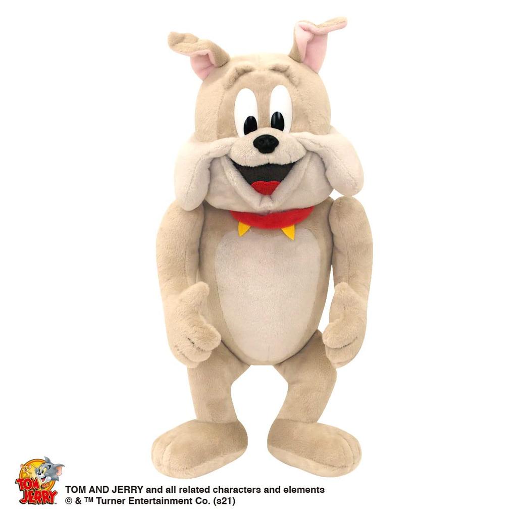 NICI Tom and Jerry Spike Plush Tom and Jerry Cartoon Made in 3090936 Toy, 40cm, Bulldog, Fluffy, Character, Gift, Germany, Beige,