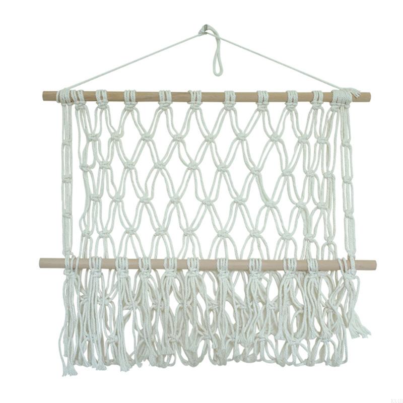 KX4B Practical Hanging Storage Rack 2 Colors Yellow for Toys Towels Books Sundries Home Dormitory Storage Brackets