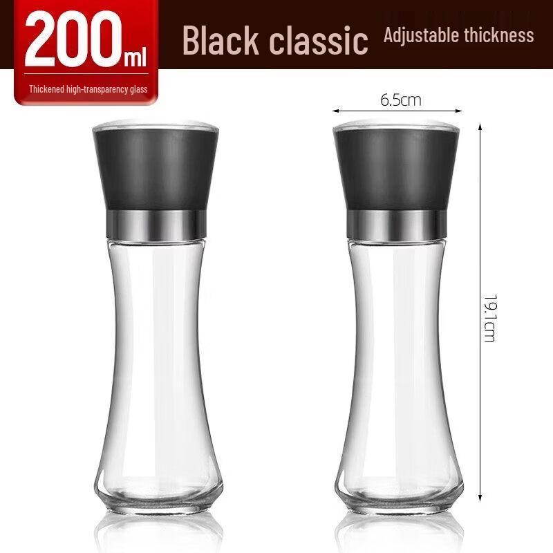 Stainless Steel Manual Pepper & Salt Grinder