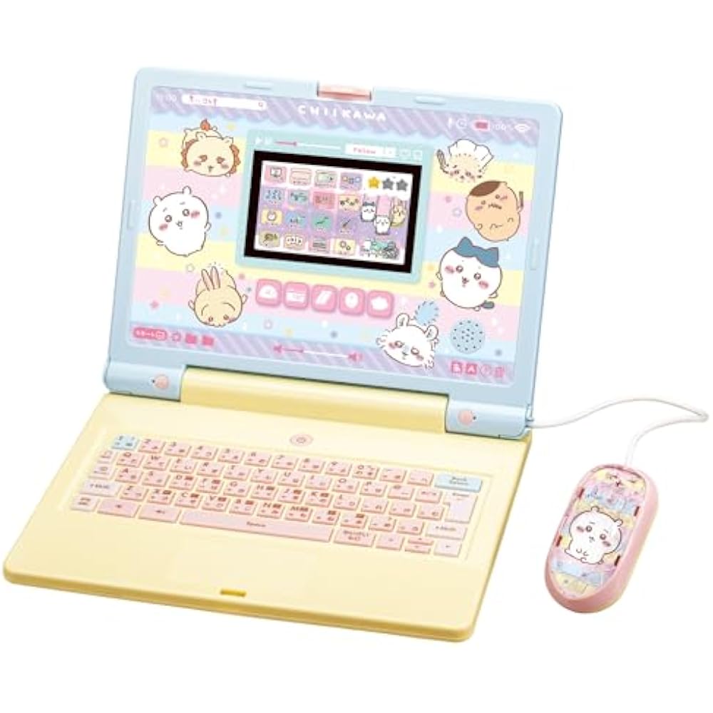 Chiikawa learning computer