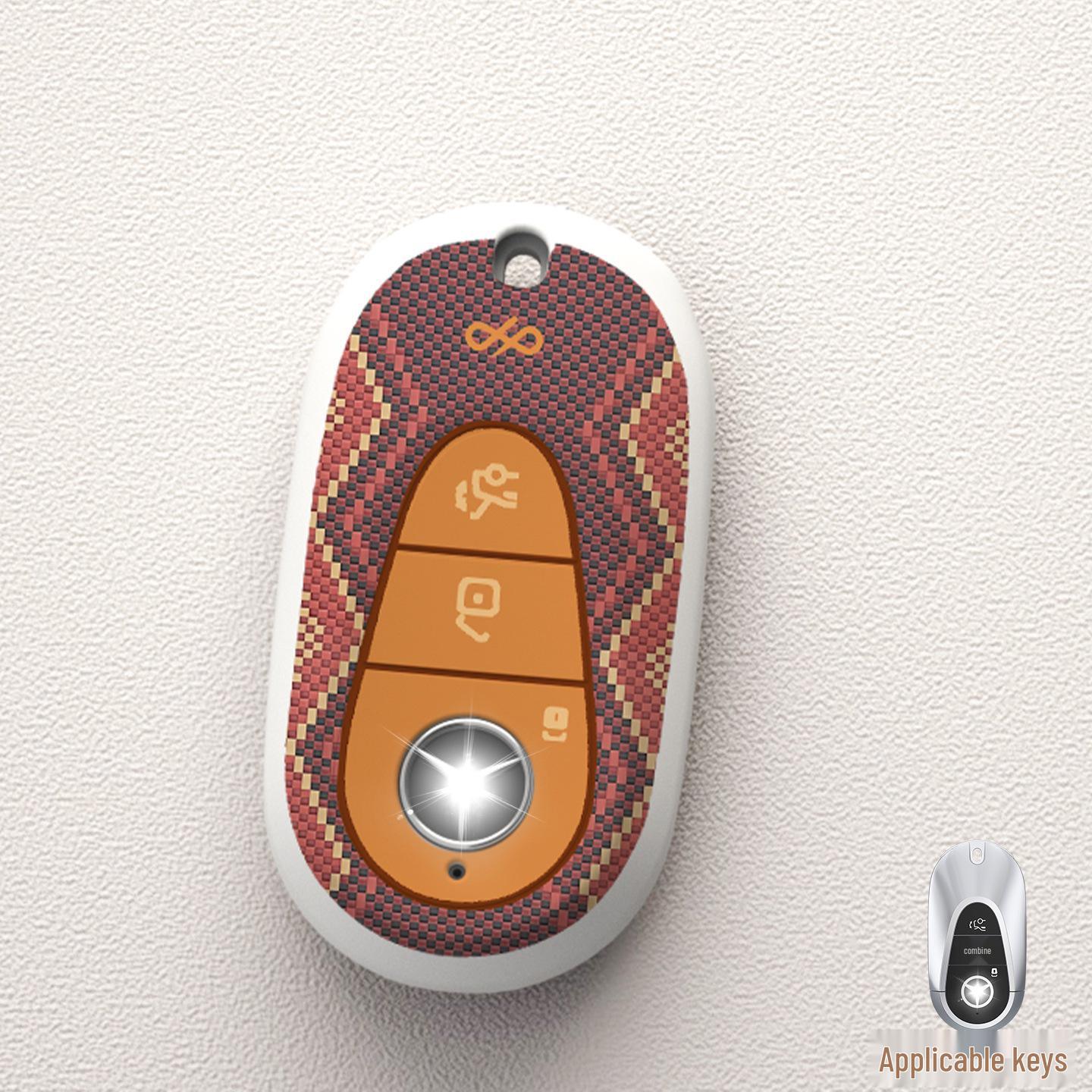 

Compatible Mercedes-Benz Key Cover for E300L GLE350 C260L GLB220 Shell A200L