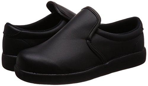 CO-COS Nobuoka ALGRID Kitchen Shoes, Women's Sizes, A-48000, Black, Size 23.5 cm