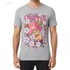 Men's One Piece Chopper Summer Cotton Short Sleeve Tony Tony Chopper Cherry Blossom Design T-Shirt Daily Wear Top