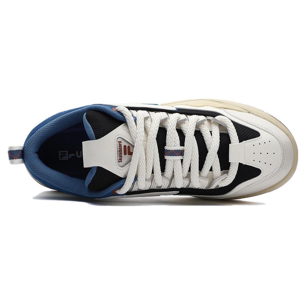 New FILA Nollie Skate Shoes 'White Blue' T12M332301FBA