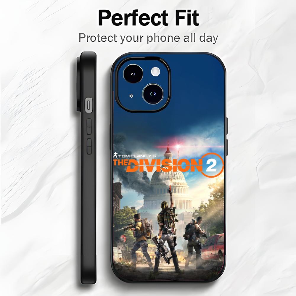 Game S-Strategic Homeland D-Division Phone Case Phone Case Soft Packaging Lightweight For iPhone17 16 15 14 13ProMax iphone12promax