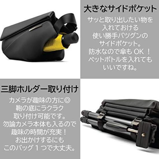 [NIID] X URBANATURE Radiant Urban Sling R1 Waterproof Crossbody Bag, Shoulder Bag, Crossbody Sling Bag, Messenger Bag, Camera Bag, Body Bag with