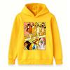 Kids Boys Girls Crewneck Hoodie, 1994 Retro Classic Animal Themed Printed Casual Pullover Sweatshirt, Soft Warm Long Sleeve Top for Daily Outdoor