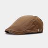 Korean Style Hat British Style Men'S Solid Color Peaked Cap Women'S Painter Beret Spring And Summer Trend