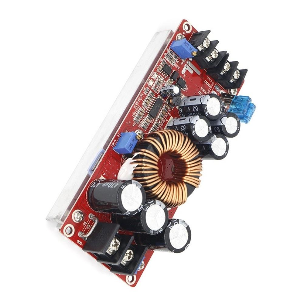 Power Module DC DC Boost Converter 1200W with Adjustable Voltage 12 to 80V and Current for 10 to 60V Input Range Electronics