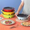 Electric Frying Pan Smokeless Barbecue Fried Steak Fish Omelette Frying Pan Non-stick Cooker