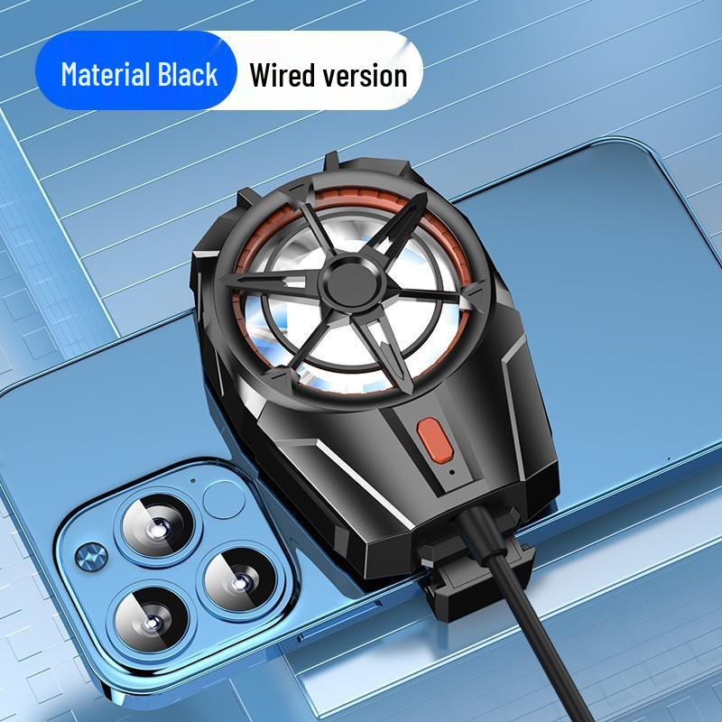 Silent Air-Cooled Mobile Phone Radiator for Live Streaming & E-Sports