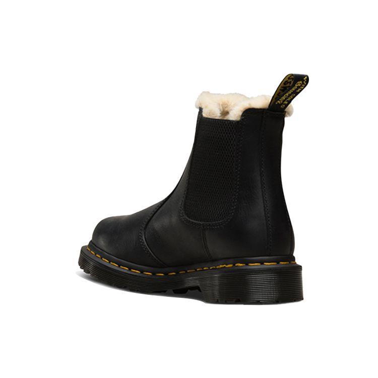Dr. Martens Leather Versatile Fashion 13.5cm Boots Women boots Black 21045001