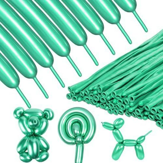 260 Pack of Thickened Long Magic Balloons for Modeling, Weaving, Birthday Decorations, and Ground Promotions
