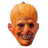 Horror Pumpkin Mask Halloween Carnival Party COS Pumpkin Moonlight Demon Ball Performance Latex Headgear
