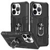 For iPhone 18 17 16 15 14 13 12 Pro Max Plus iPhone X XS XR Armor Case With Holder Ring Shockproof Anti-Drop Back Cover Fundas