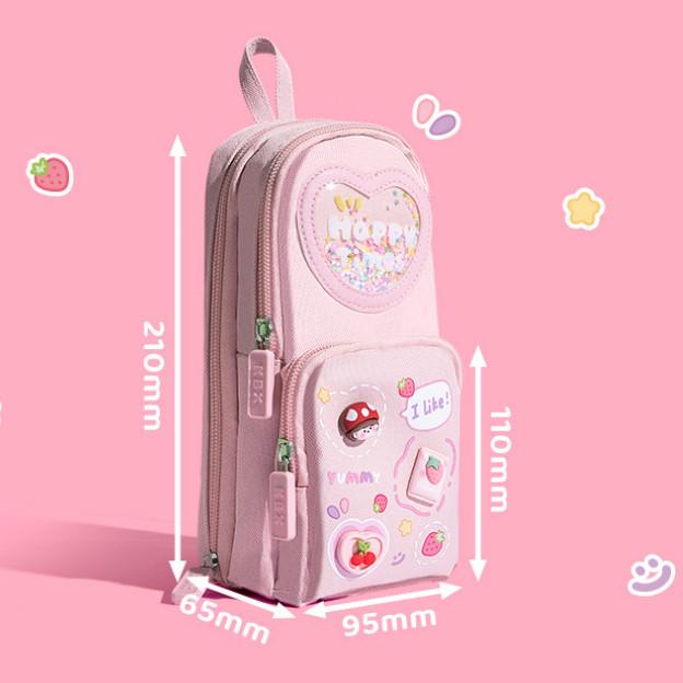 Pencil Case Large Capacity Bag Pouch Box For Girls Schools Offices Supplies