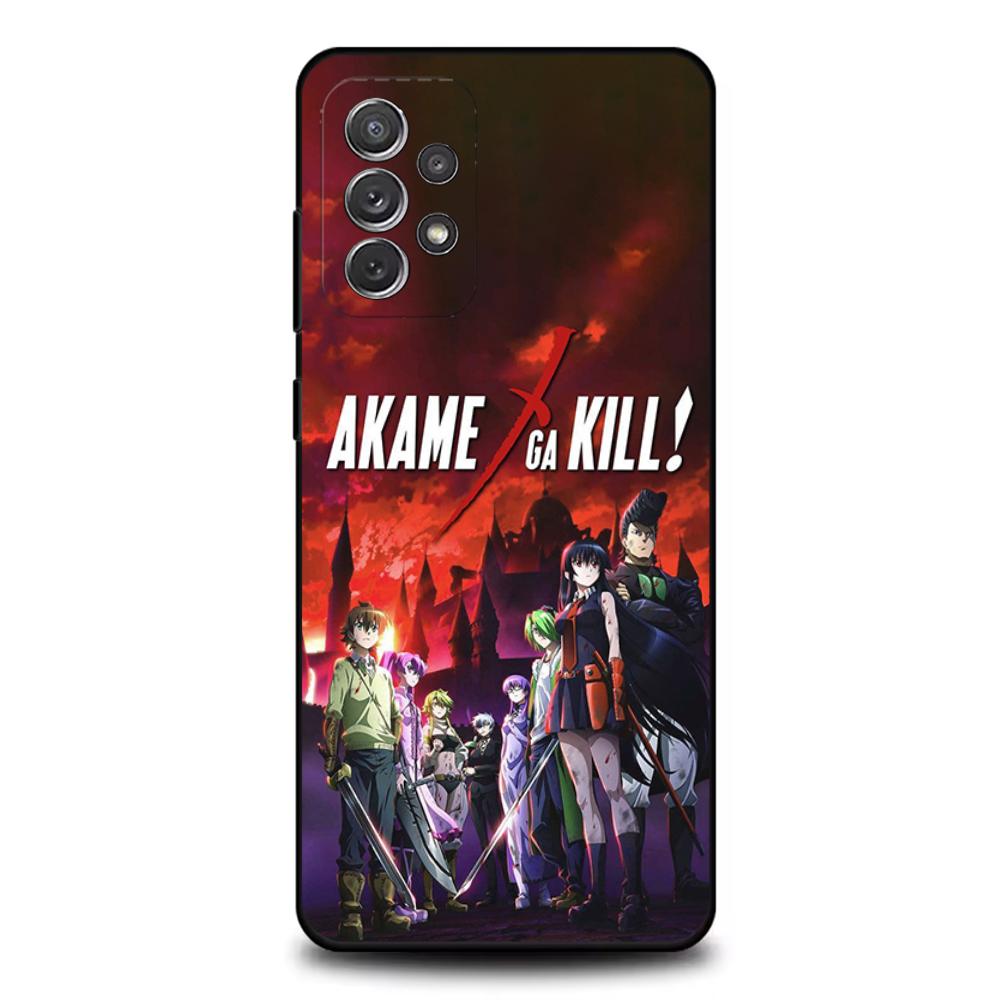 Akame Ga KILL Cool Anime Phone Case For Samsung S25,S24,S21,S22,S23,S30,Ultra,S20,Plus,Fe,Lite,Note,10,9,5G Black Cover