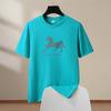 T-Shirt für Herren O-Ausschnitt Pferde T-Shirts Herren T-Shirt für Herren Übergröße S-6XL Herren T-Shirts Sportdruck Kurzarm T-Shirts